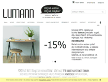 Tablet Screenshot of lumanndesign.com